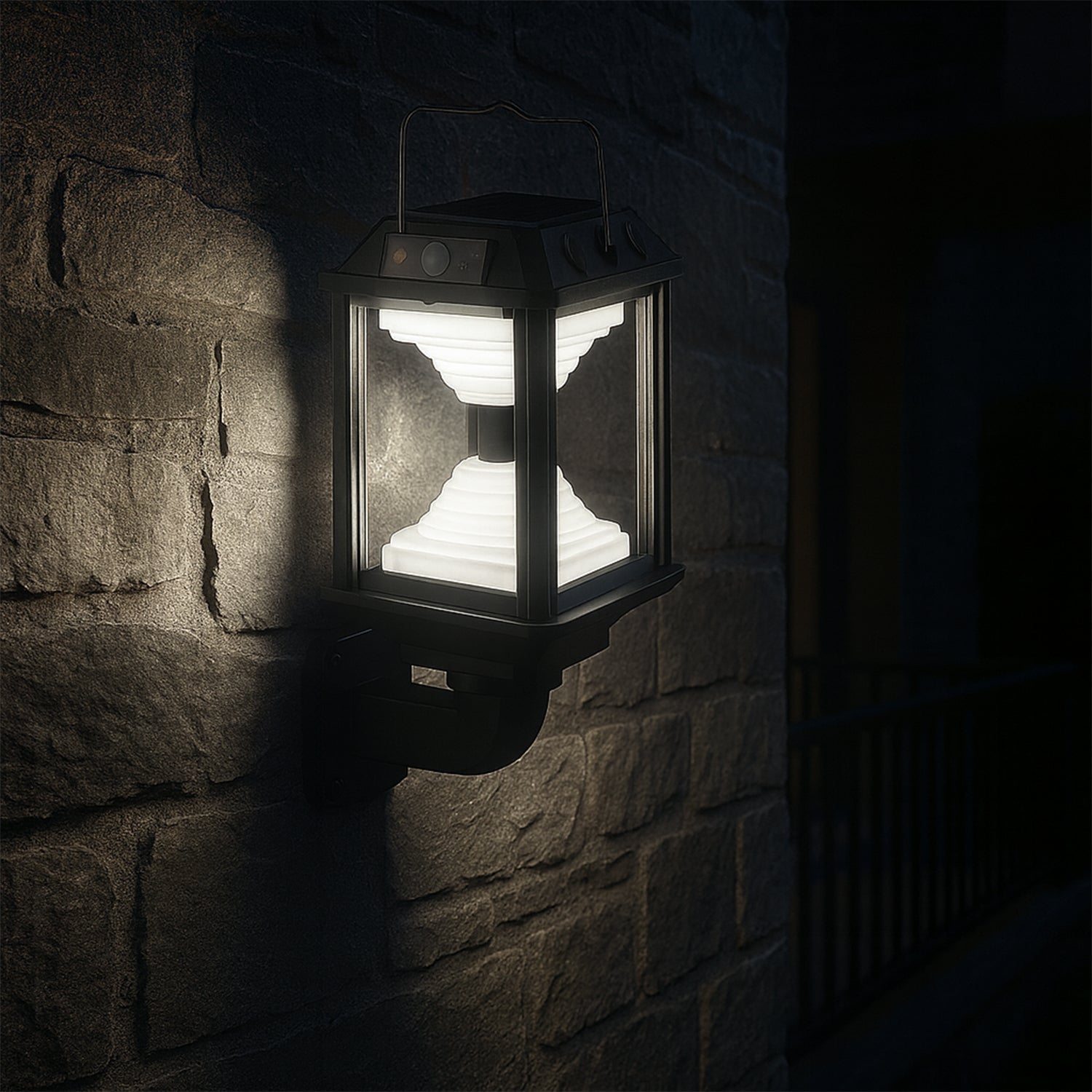 Premium Solar Induction LED Wall Lamp with Motion Sensor (1 Set) Premium Solar Induction LED Wall Lamp with Motion Sensor (1 Set)